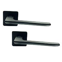 Ручки на розеті TRION Decco AL (74ZL09-ZL02) MB (black) чорний